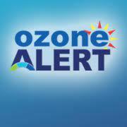 A picture of an Ozone Alert graphic