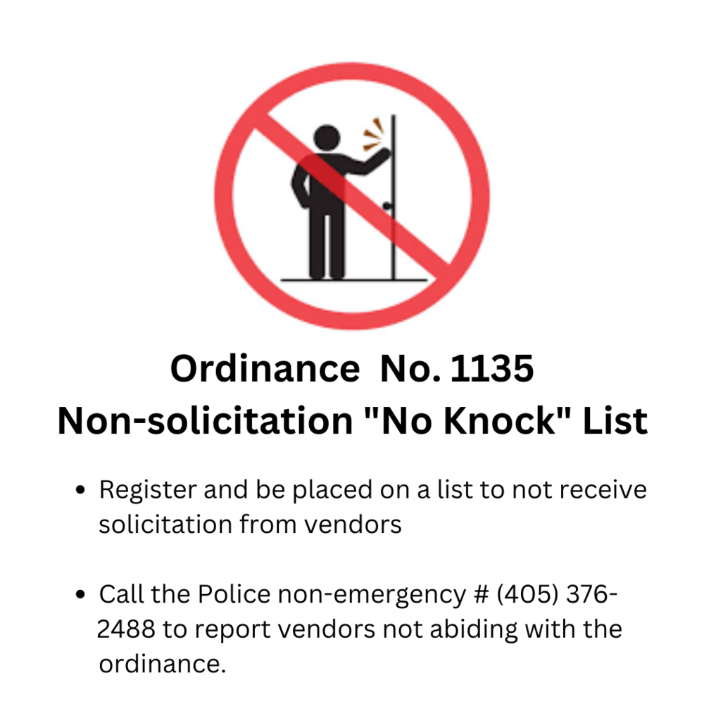 Non Solicitation No Knock List Registry Police Department non-solicitation-no-knock-list-registry-police-department