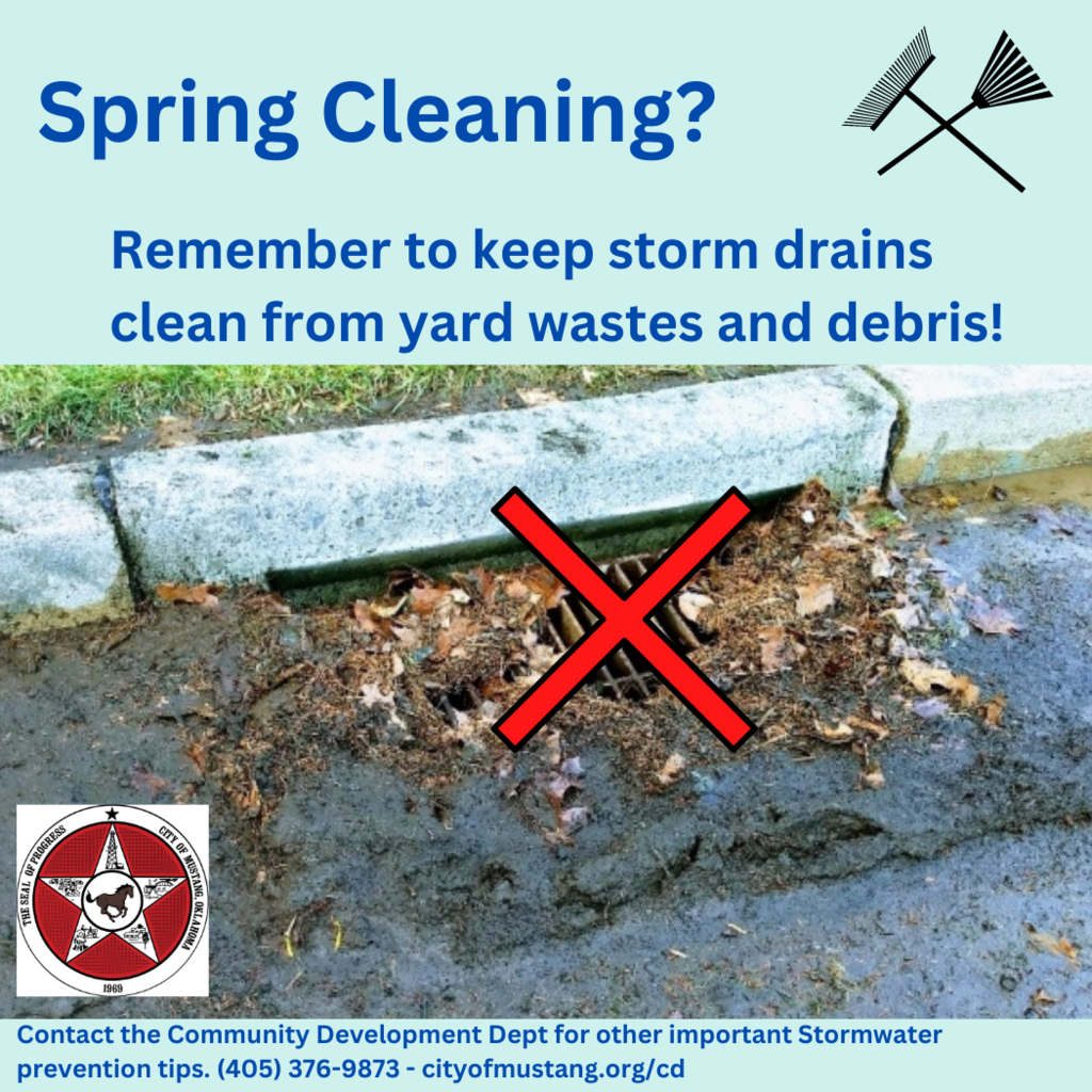 Spring Cleaning Guide - Keep Storm Drains Clean