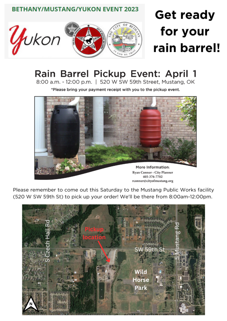 Rain barrel email reminder